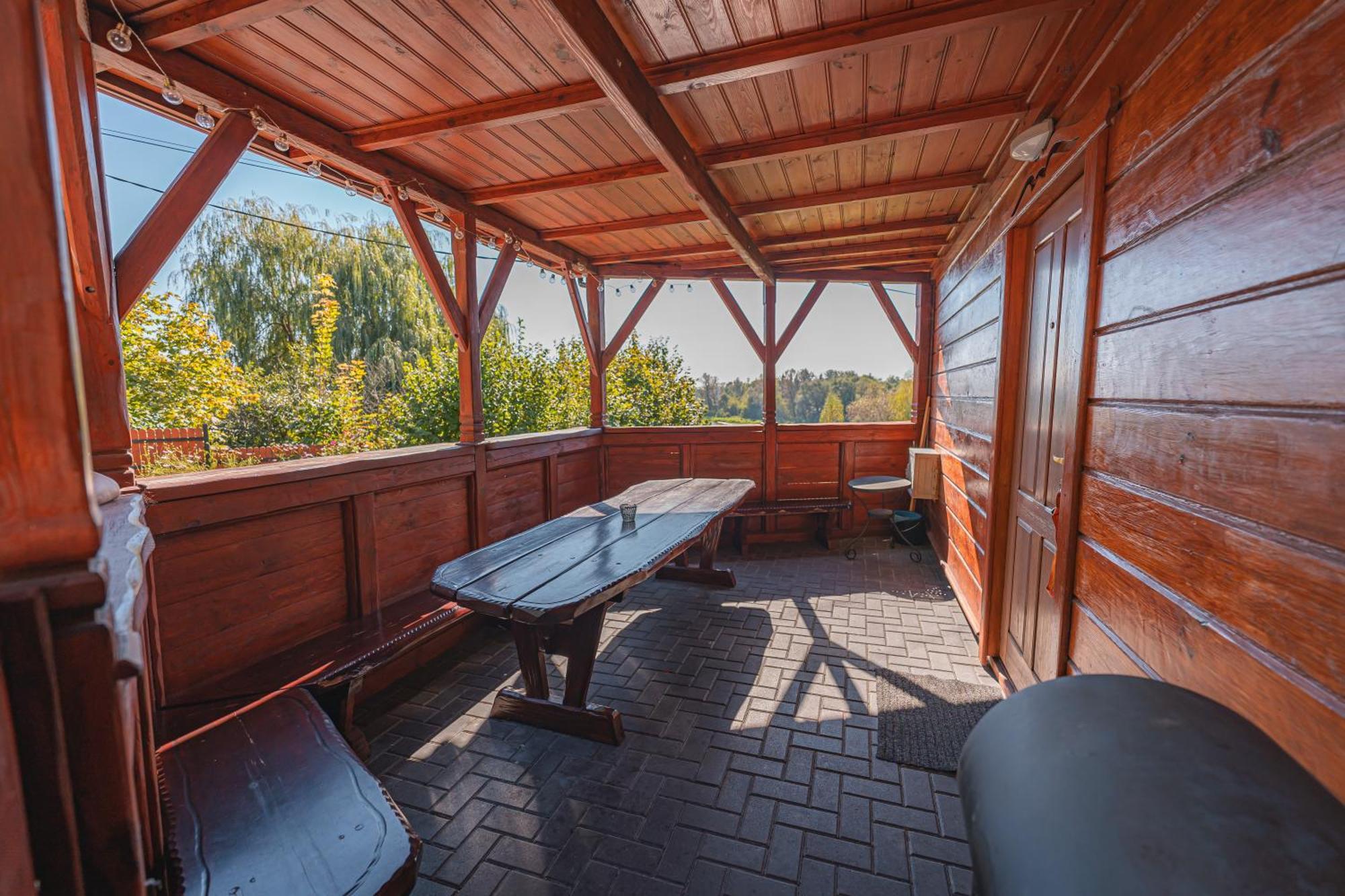 Bug Na Skarpie - Domek Wypoczynkowy Z Jacuzzi I Kominkiem Drohiczyn Exterior photo